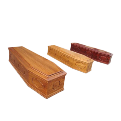 Biodegradable Solid Oak Burial Casket UK
